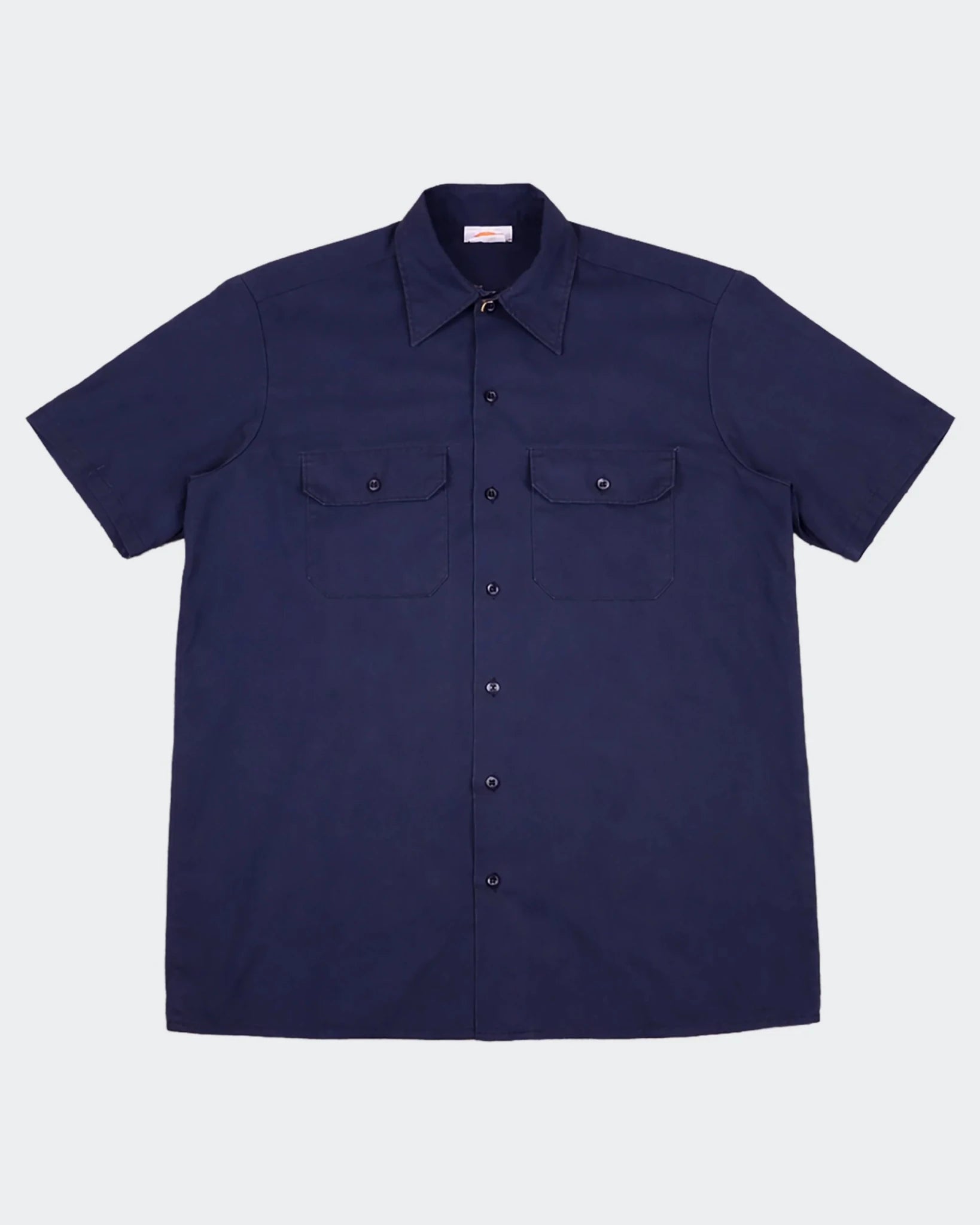 Dickies Short - sleeve Button - Up Shirt - M