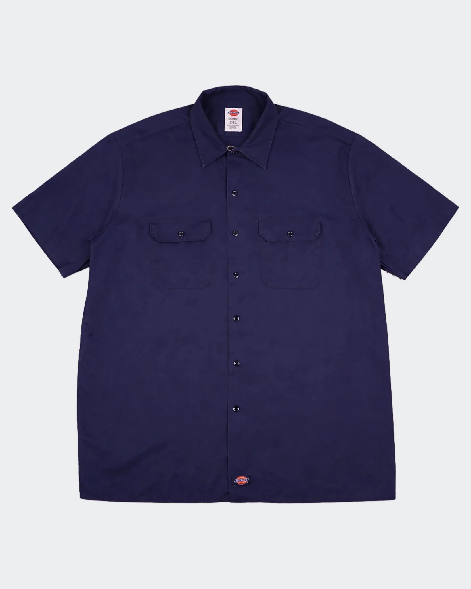 Dickies Short - sleeve Button - Up Shirt - XL