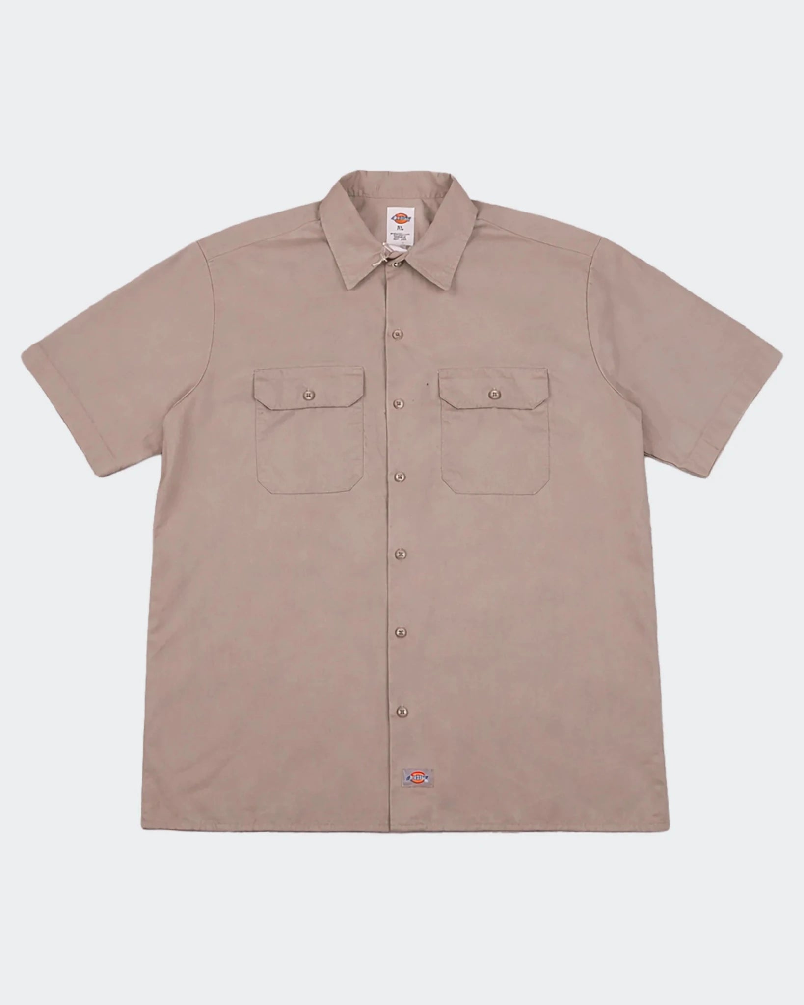 Dickies Short - sleeve Button - Up Shirt - XL