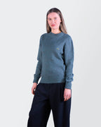 Lacoste Blue Crewneck Jumper - S