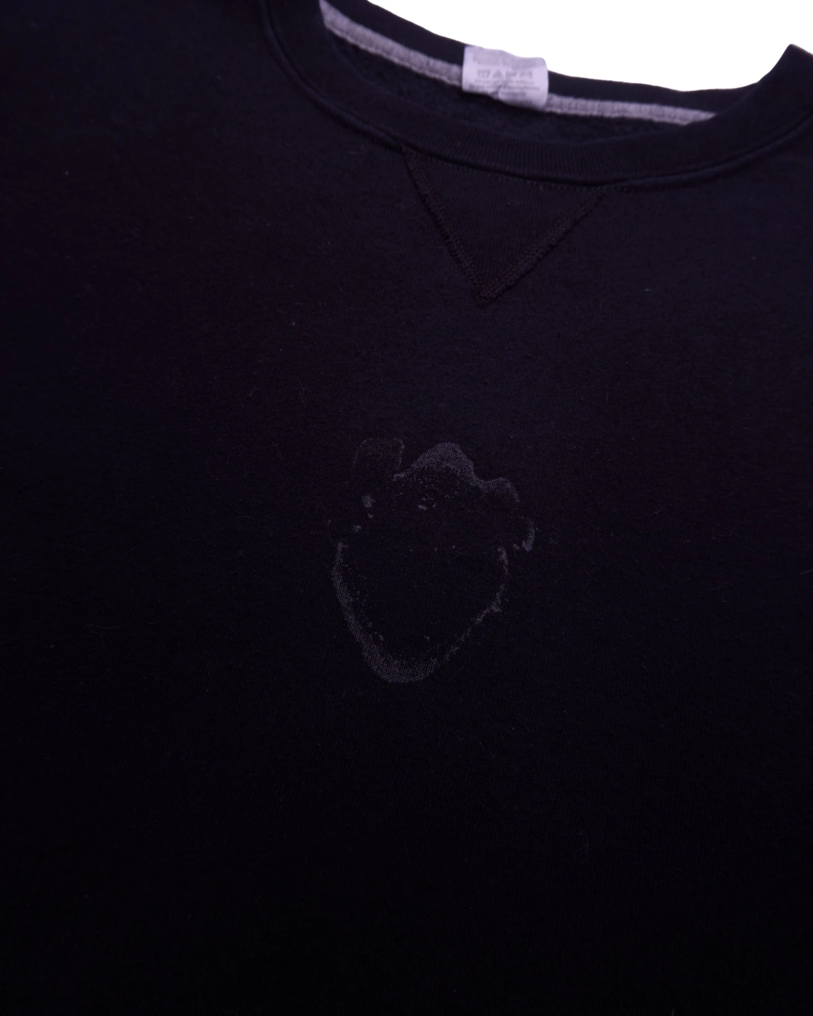 Russell Athletic Black Crewneck Jumper - XL