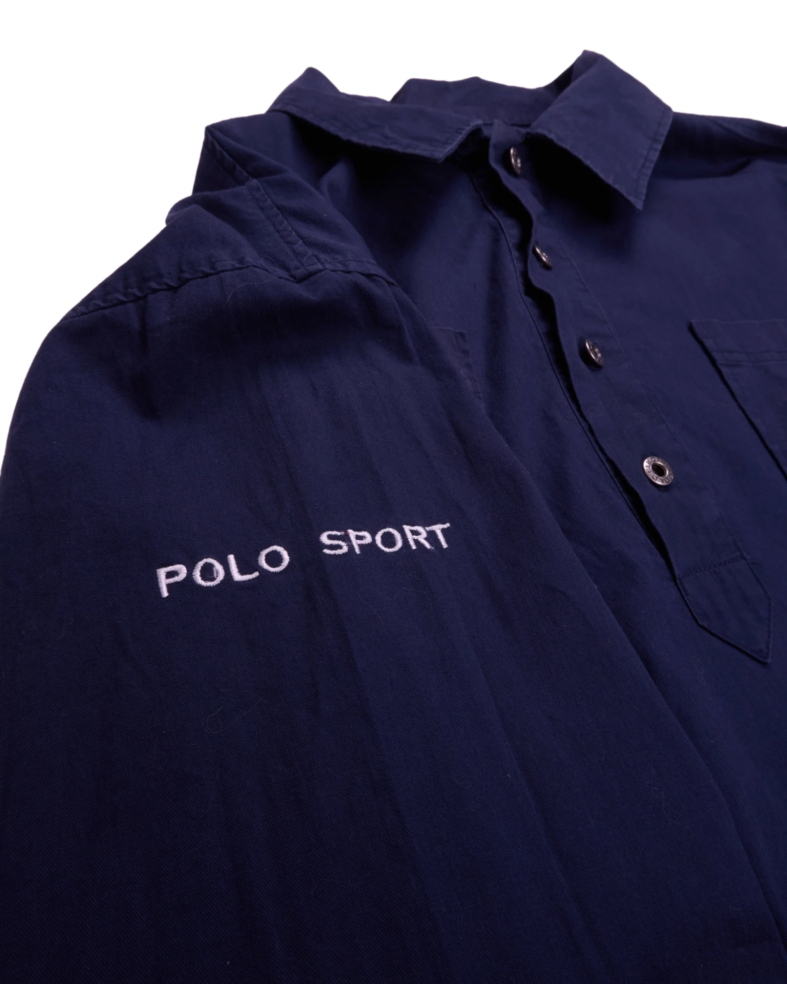 Ralph Lauren Navy Button-up Shirt - XL