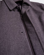 Burberry Grey Overcoat - M