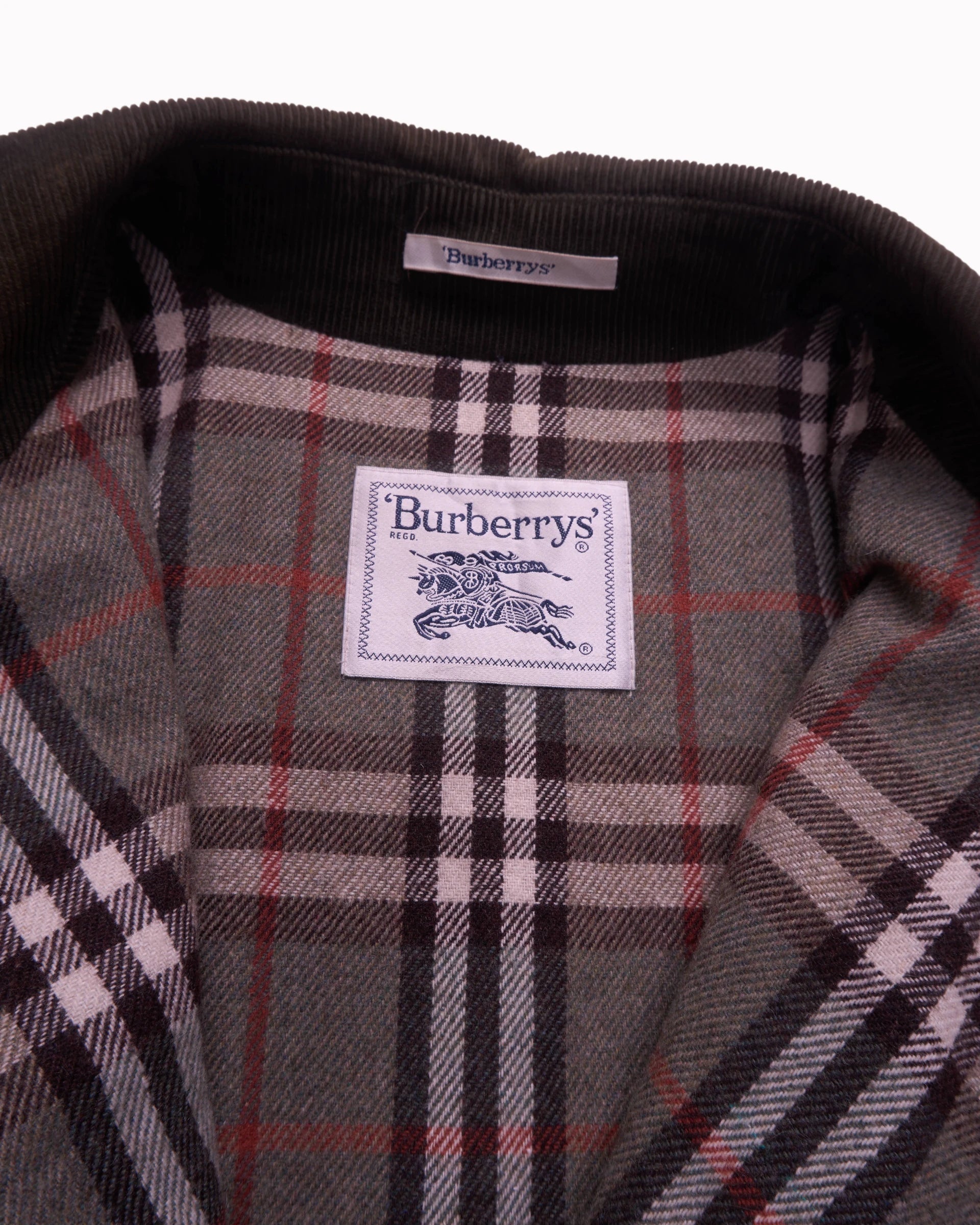 Burberrys Brown Overcoat -