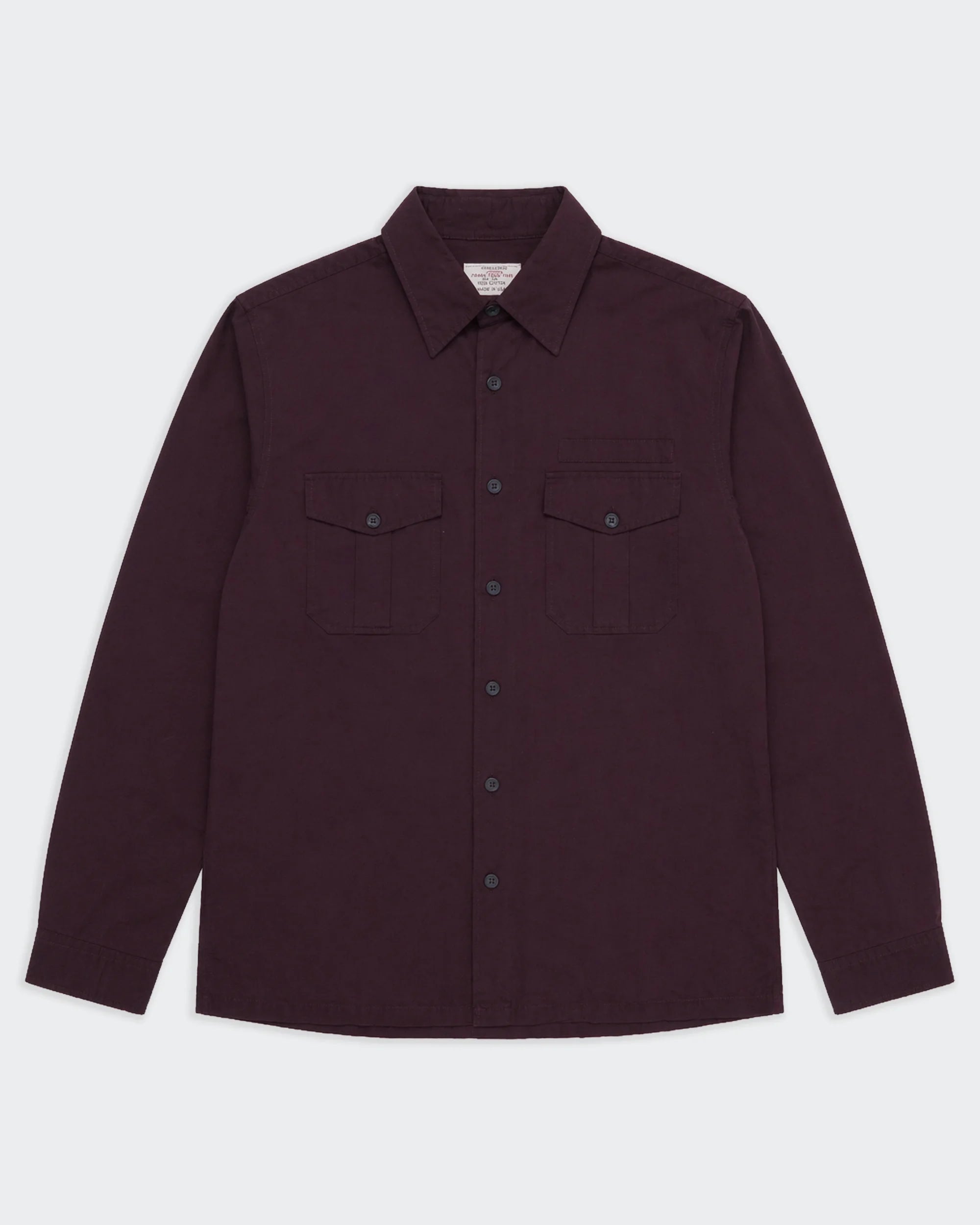 Armani Brown Button-up Shirt - L