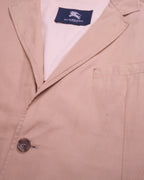 Burberry Beige Single-breasted Blazer - L