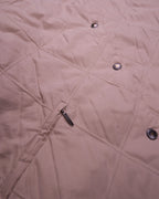 Burberry Pink Quilted Jacket - L