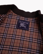Burberry Brown Bomber Jacket -