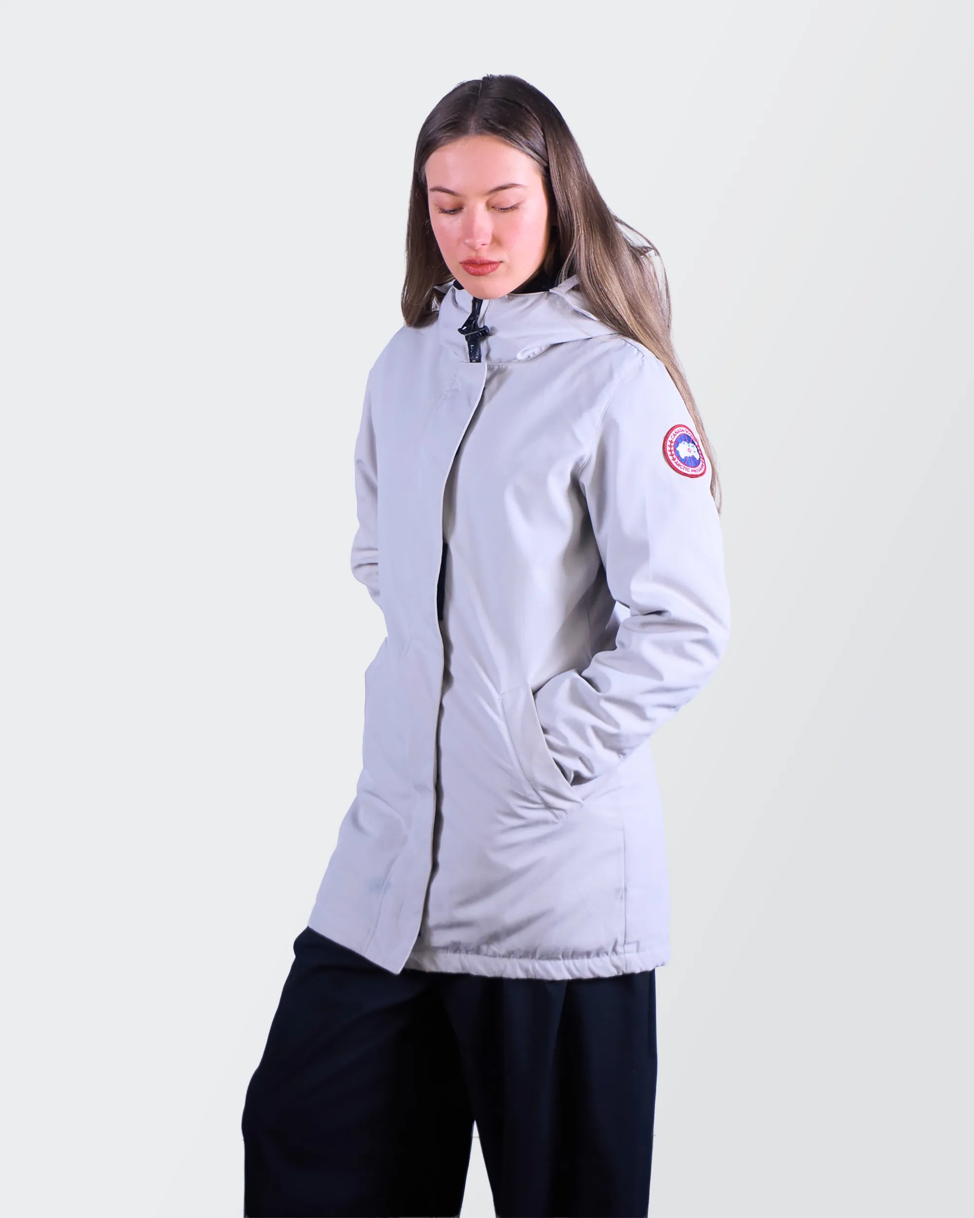Canada Goose White Jacket - S
