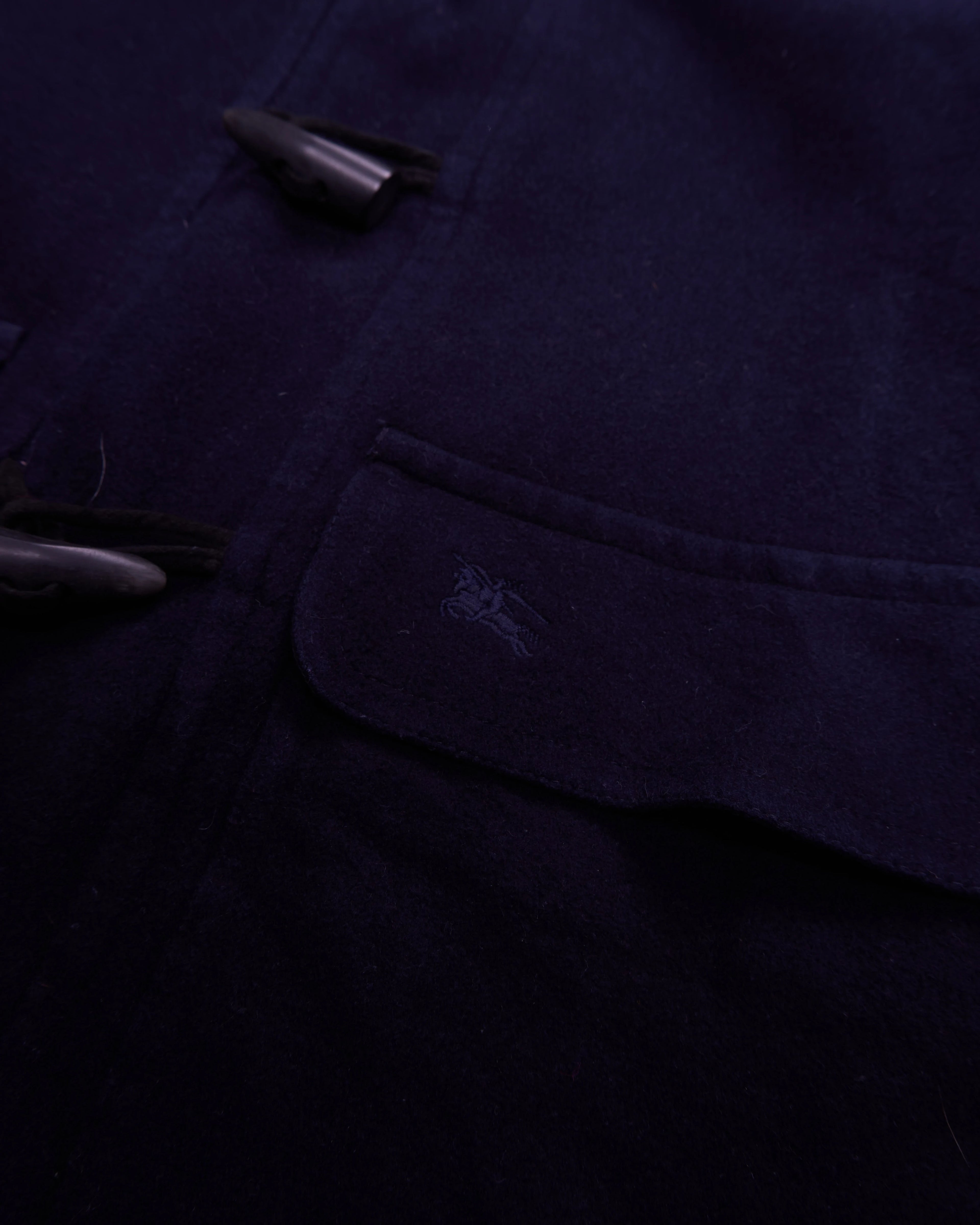 Burberry Navy Parka Coat - M