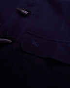 Burberry Navy Parka Coat - M