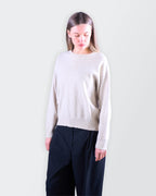 White Crewneck Jumper - S