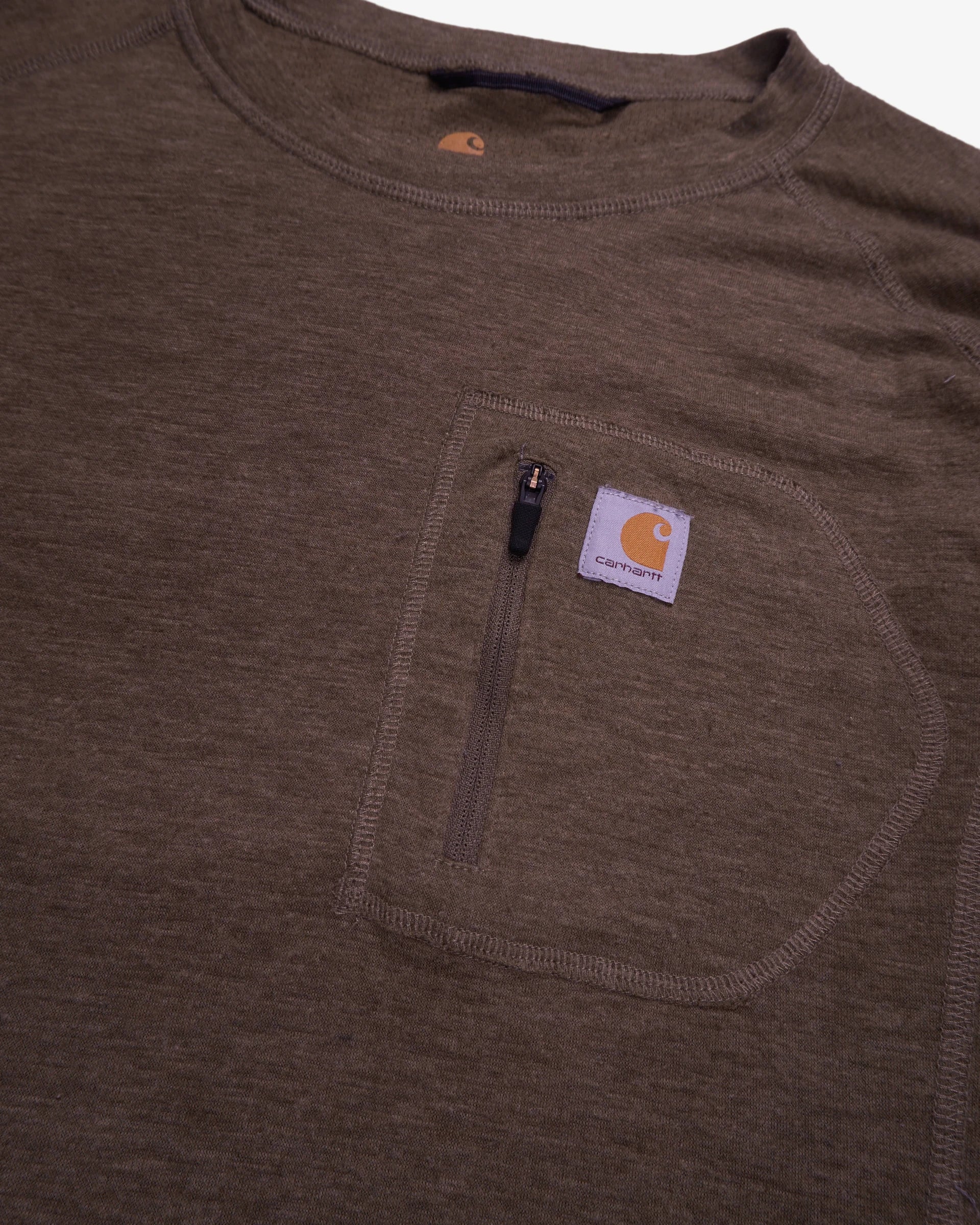 Carhartt Brown Crewneck Jumper - M