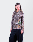 Realtree Brown Quarter-zip Jumper - S