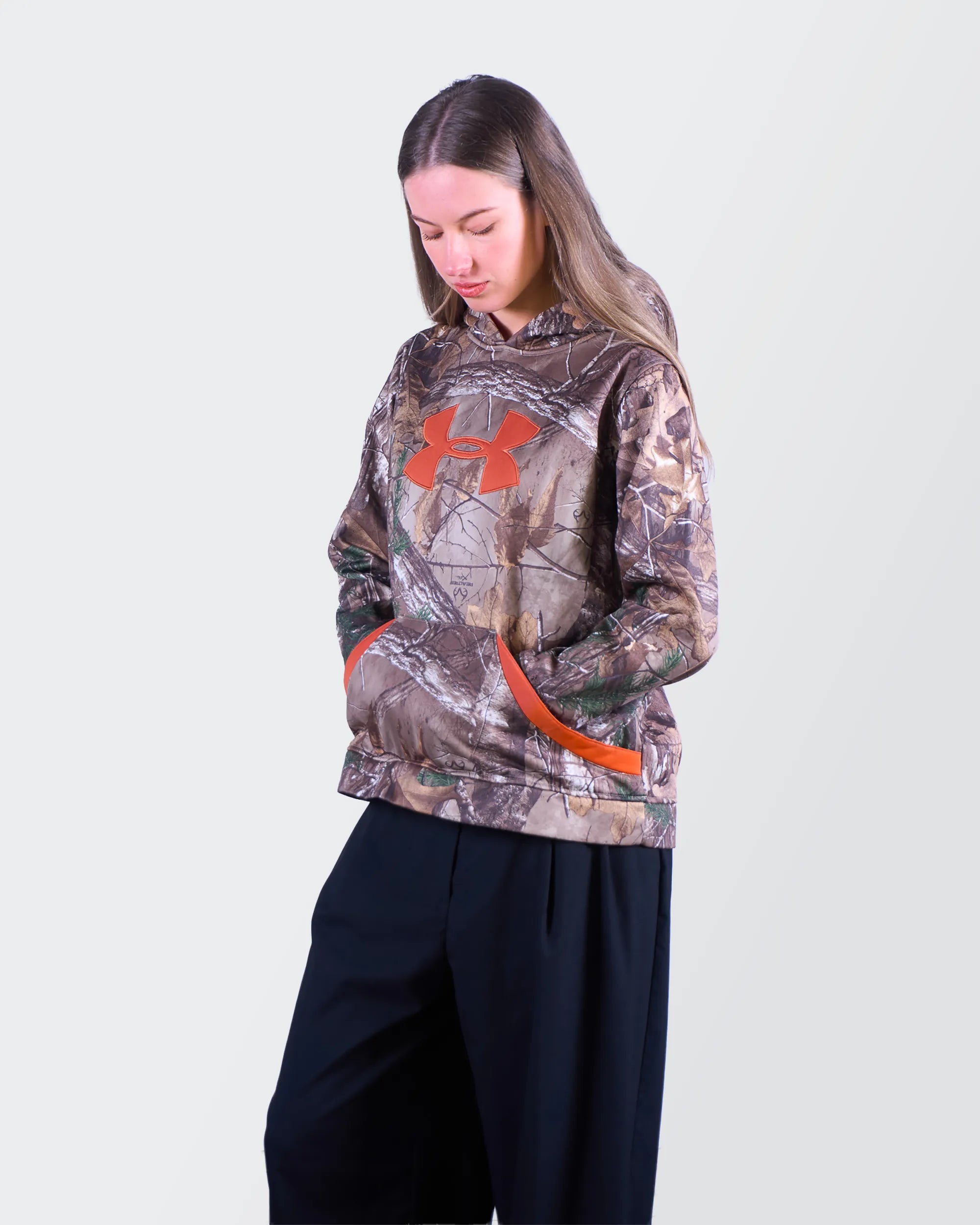 Under Armour Brown Hoodie - S
