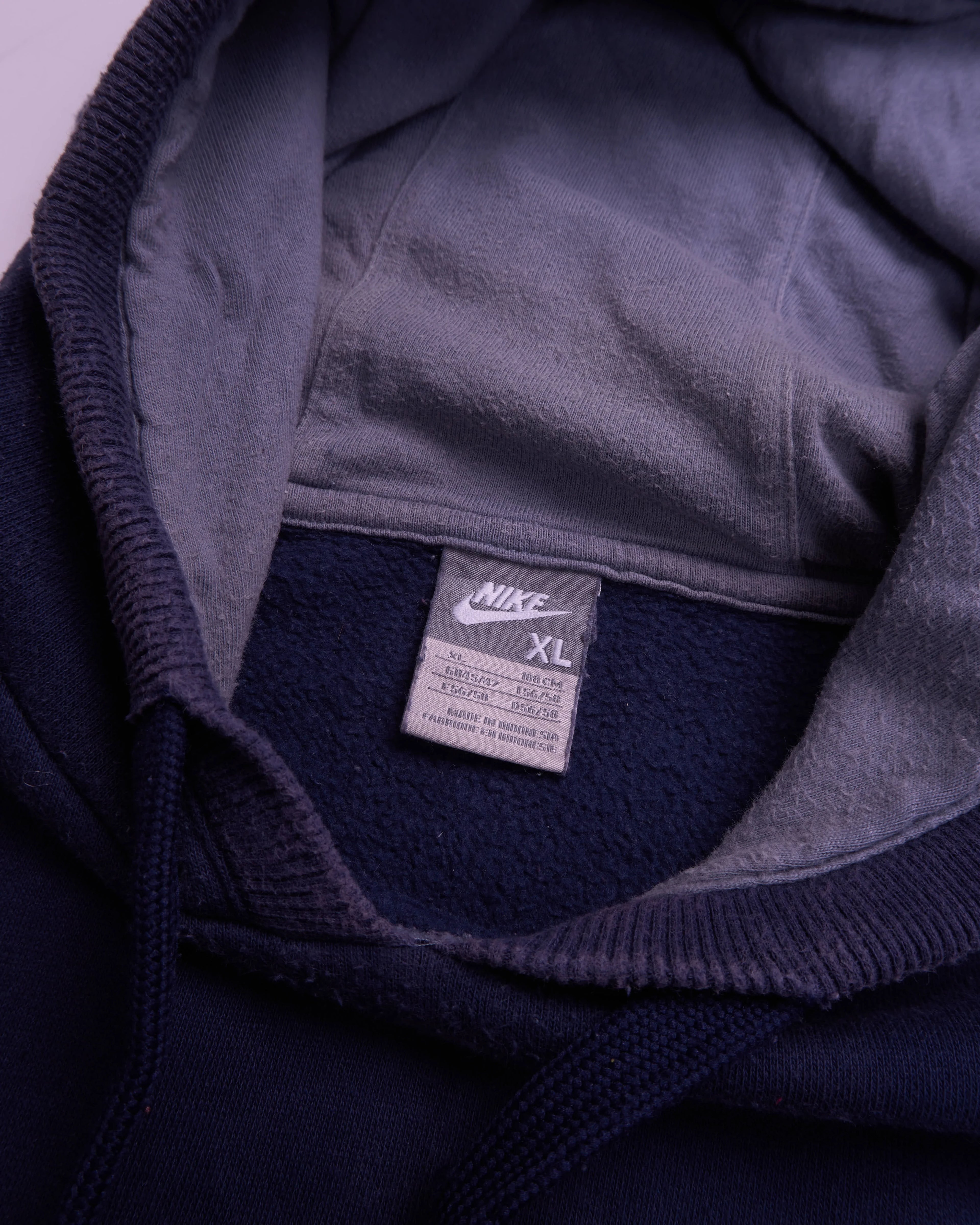 Nike Navy Hoodie - XL
