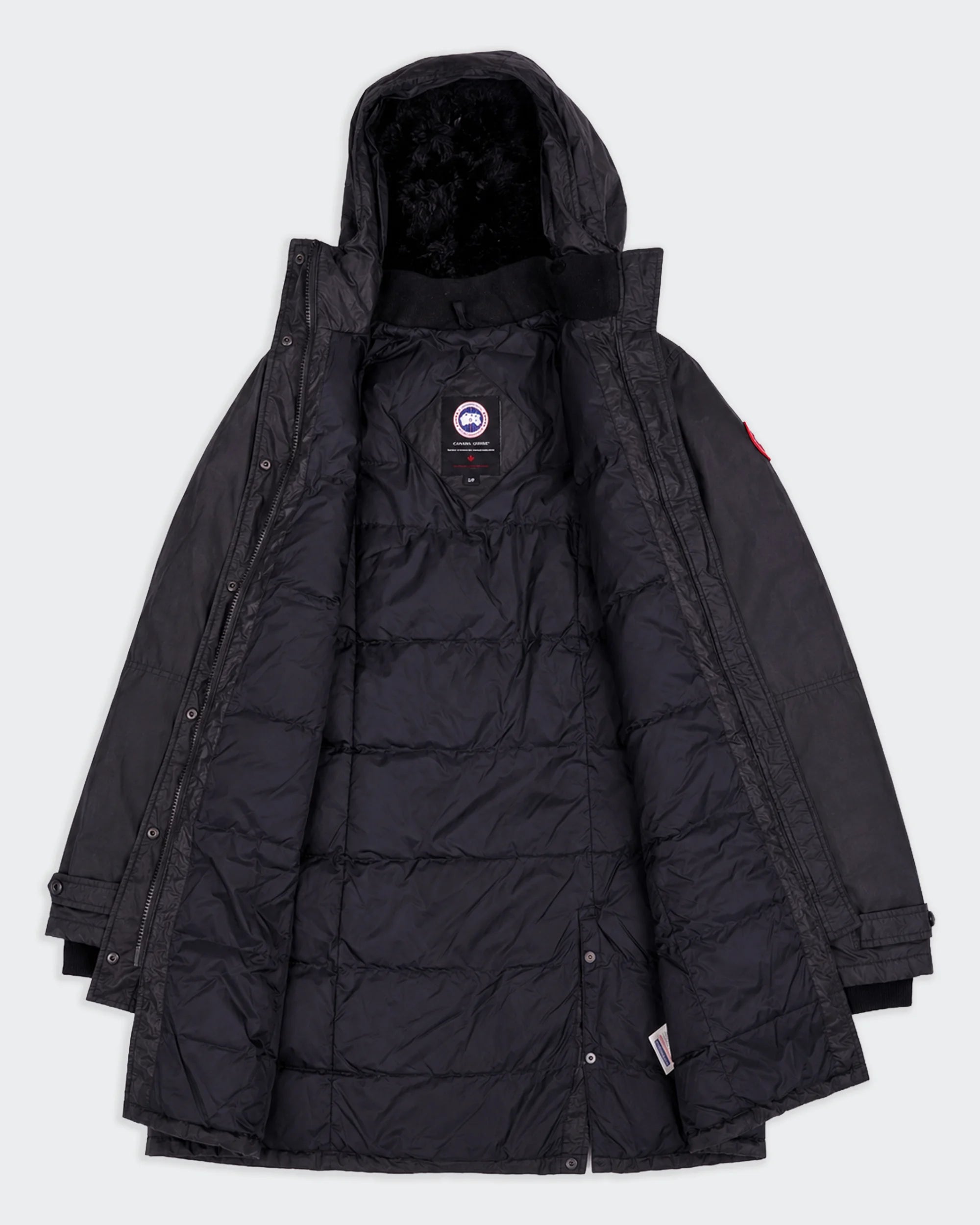 Canada Goose Black Parka Coat - S