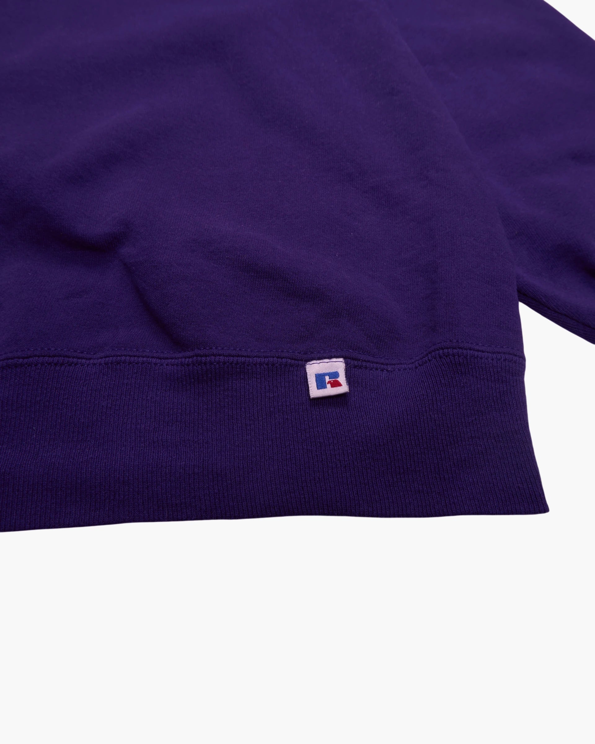 Russell Athletic Purple Crewneck Jumper - L
