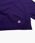 Russell Athletic Purple Crewneck Jumper - L