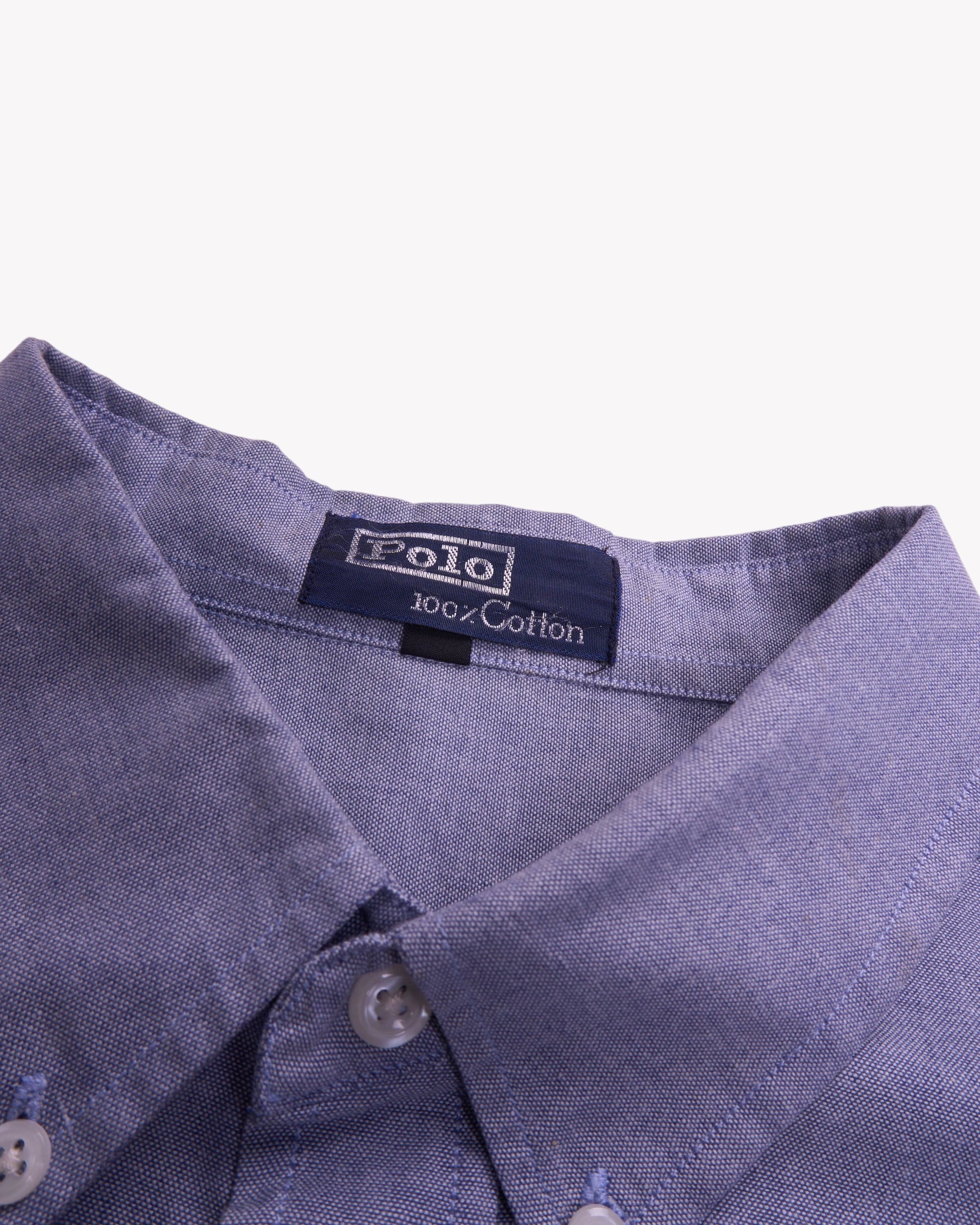 Ralph Lauren Blue Button-down Shirt - XL