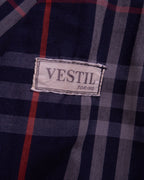 Burberry Navy Bomber Jacket - L
