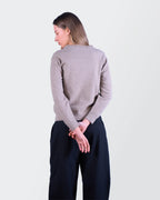 Lacoste Grey Crewneck Jumper - S