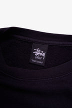 Stüssy Black Crewneck Sweater - L