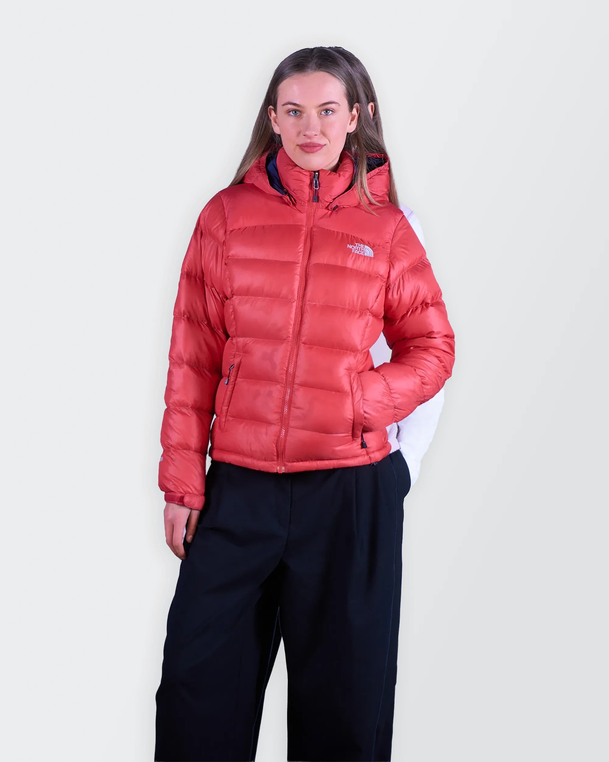 The North Face Red Puffer Jacket - S