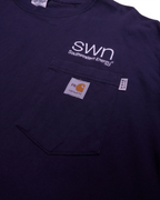 Carhartt Navy Long Sleeve T-shirt - XL