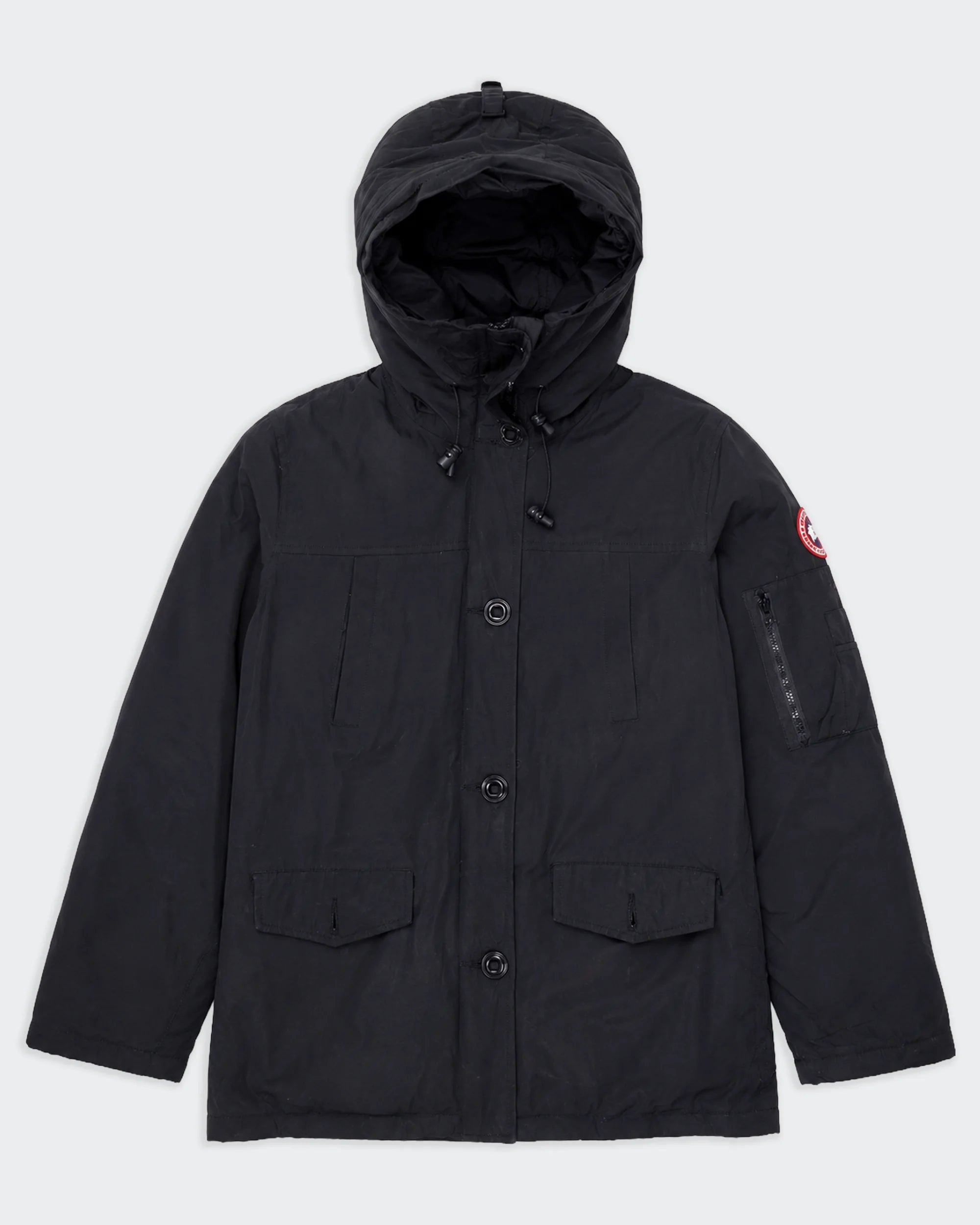 Canada Goose Black Parka Coat - S