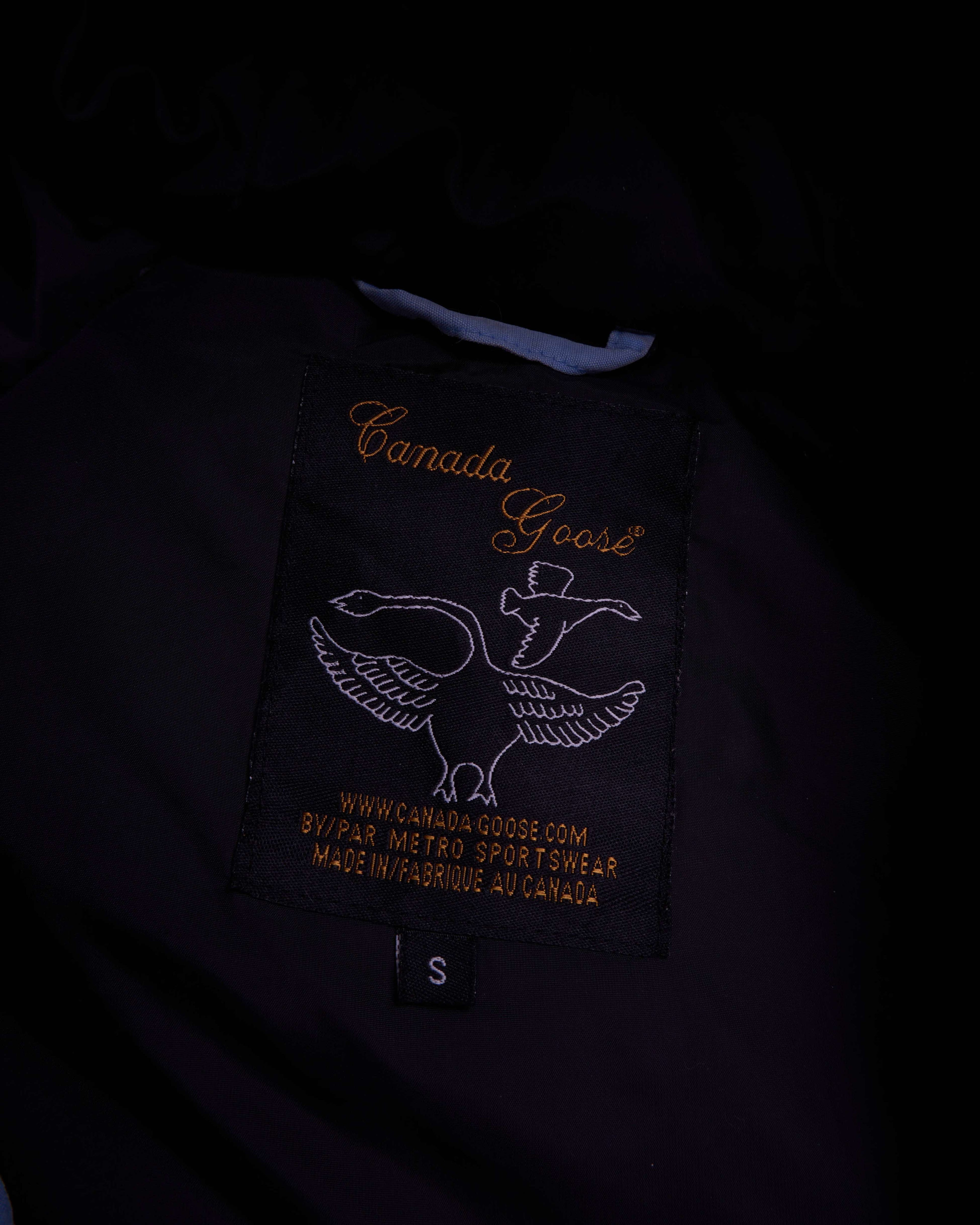 Canada Goose Blue Bomber Jacket - S