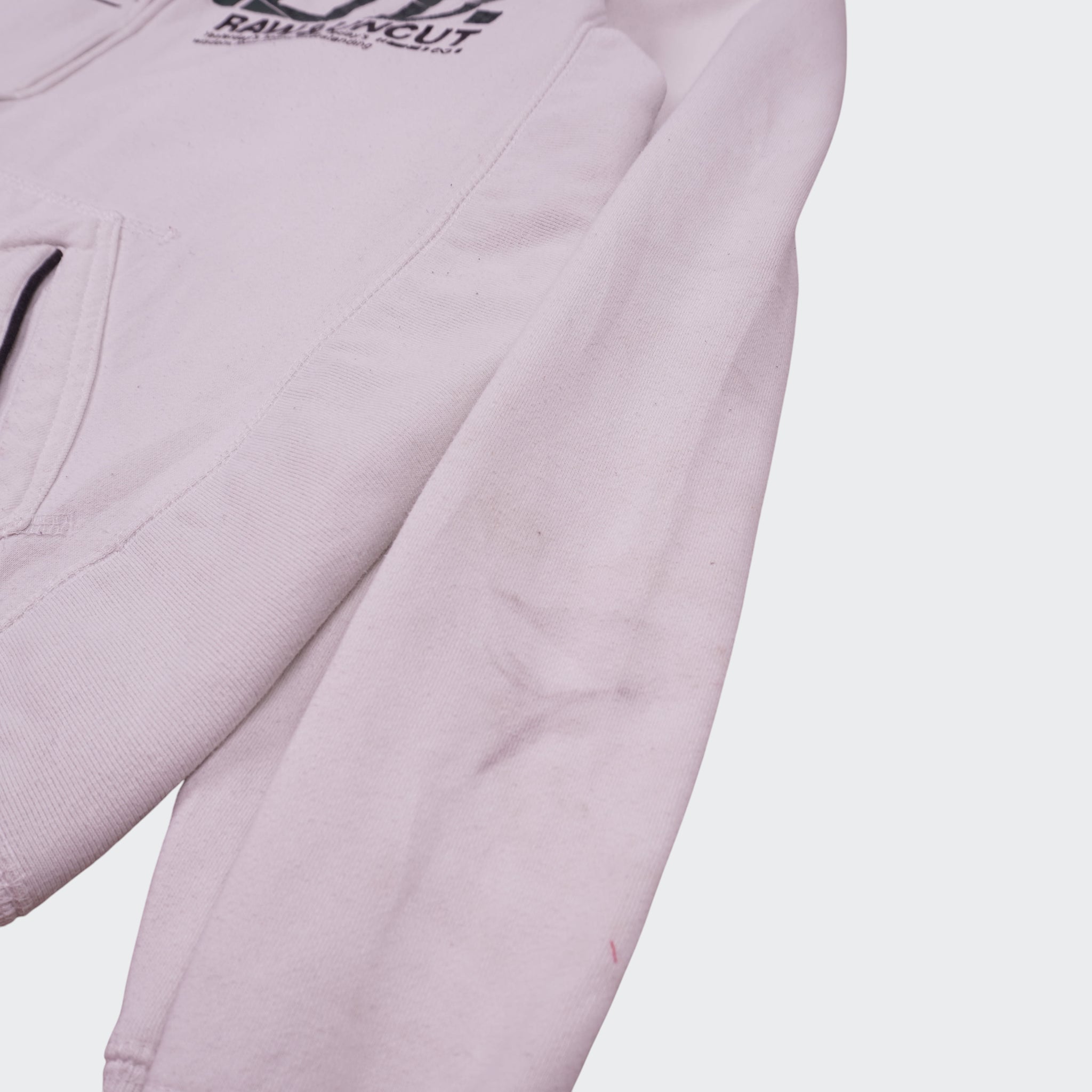 Ecko White Cotton Full - Zip Hoodie - L