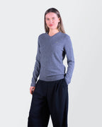 Lacoste Grey Crewneck Jumper - S