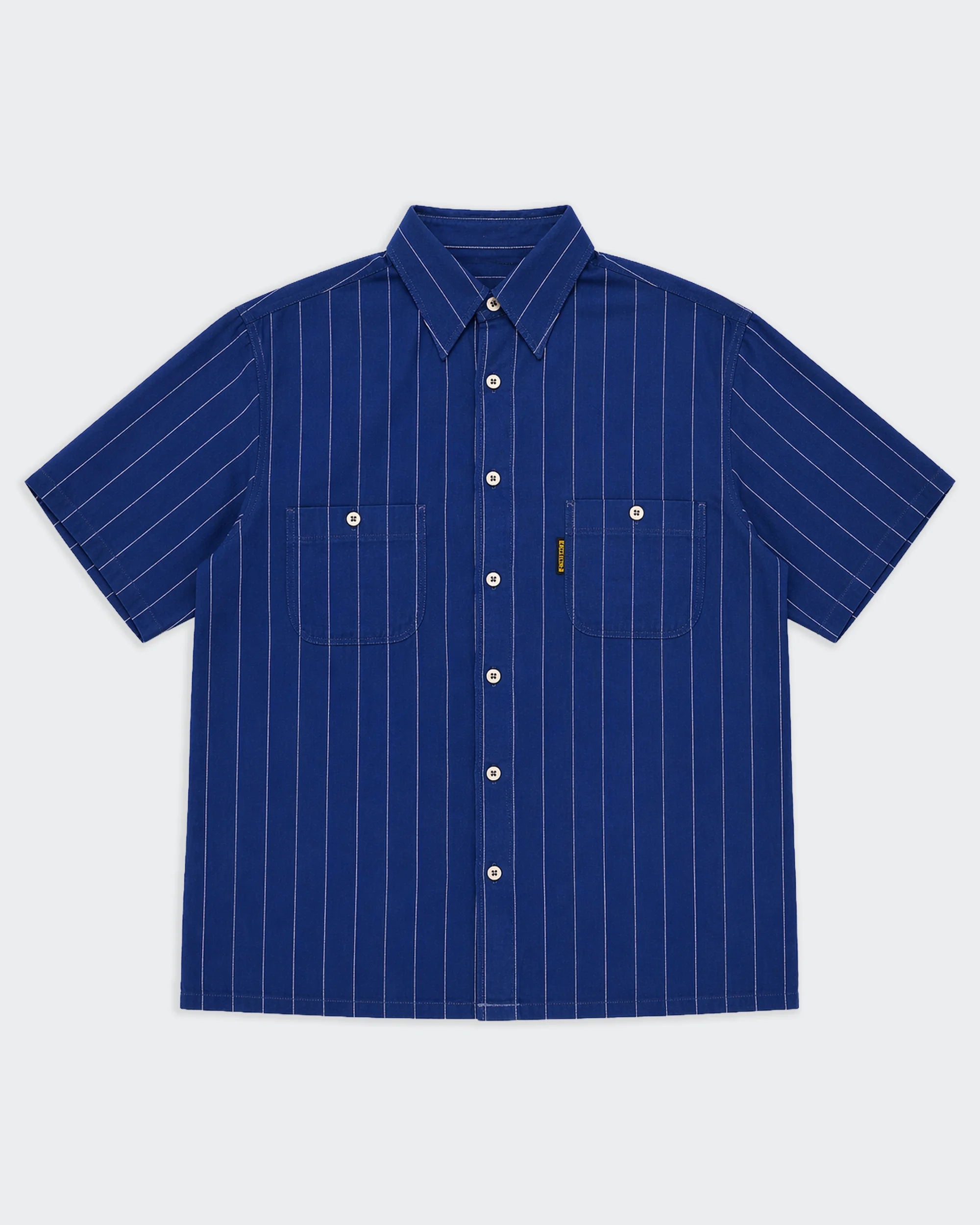 Armani Blue Button-up Shirt - L