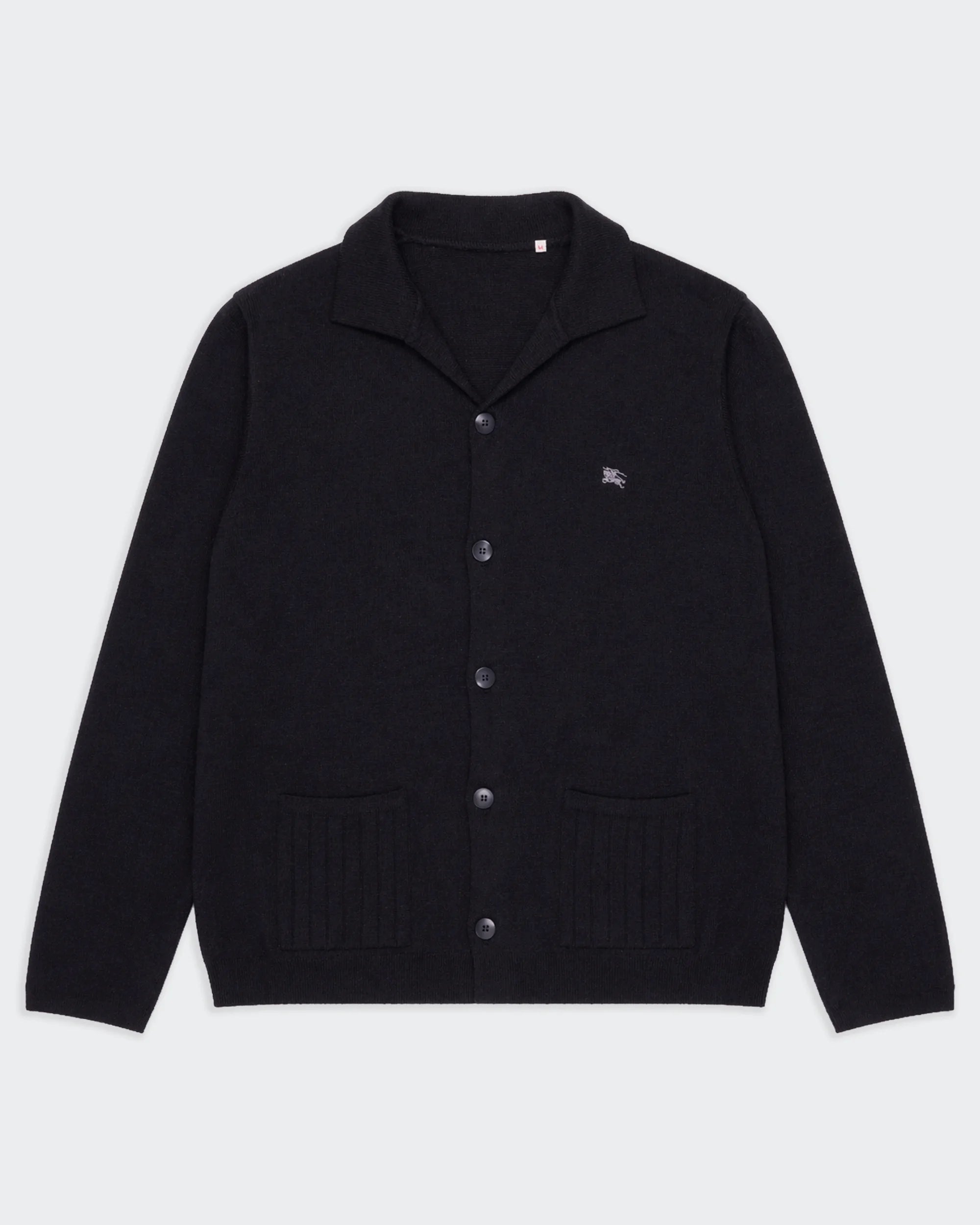 Burberry Black Button Cardigan -