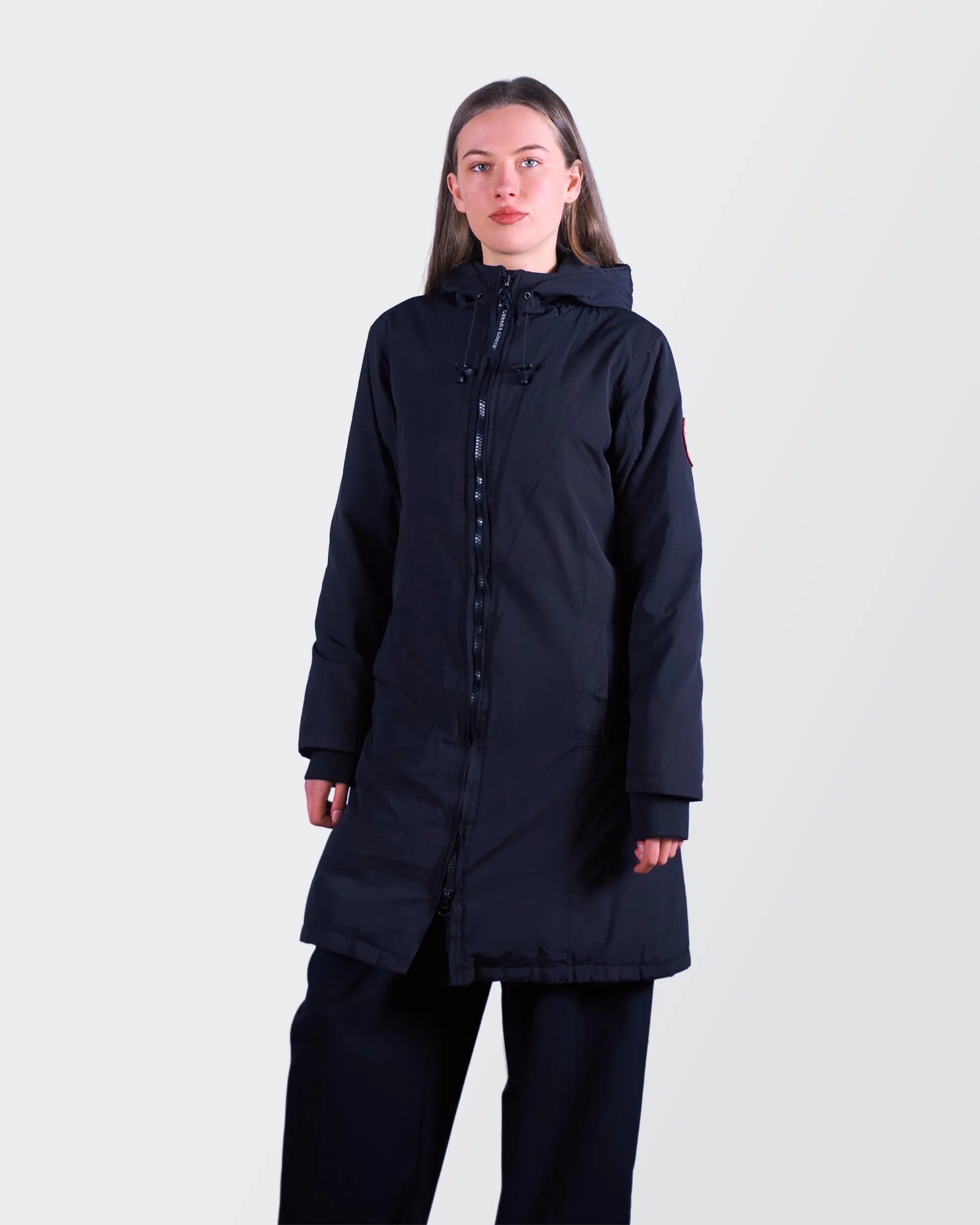 Canada Goose Black Parka Coat - S