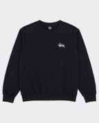 Stüssy Black Crewneck Sweater - L