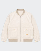 Burberry Beige Bomber Jacket -