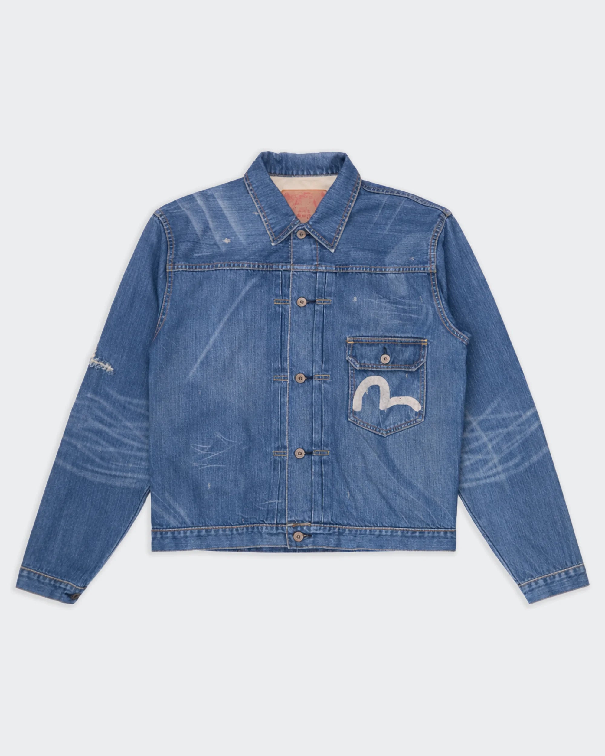 Evisu Blue Jacket - XL