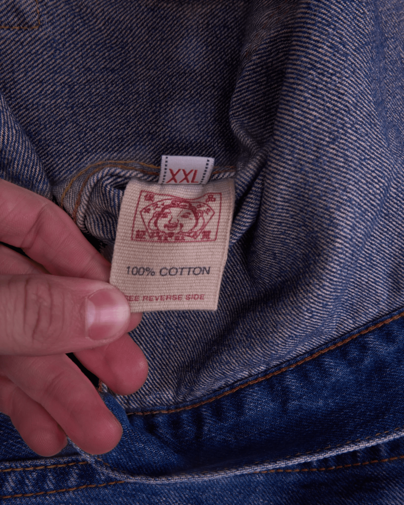 Evisu Blue Jacket - XL