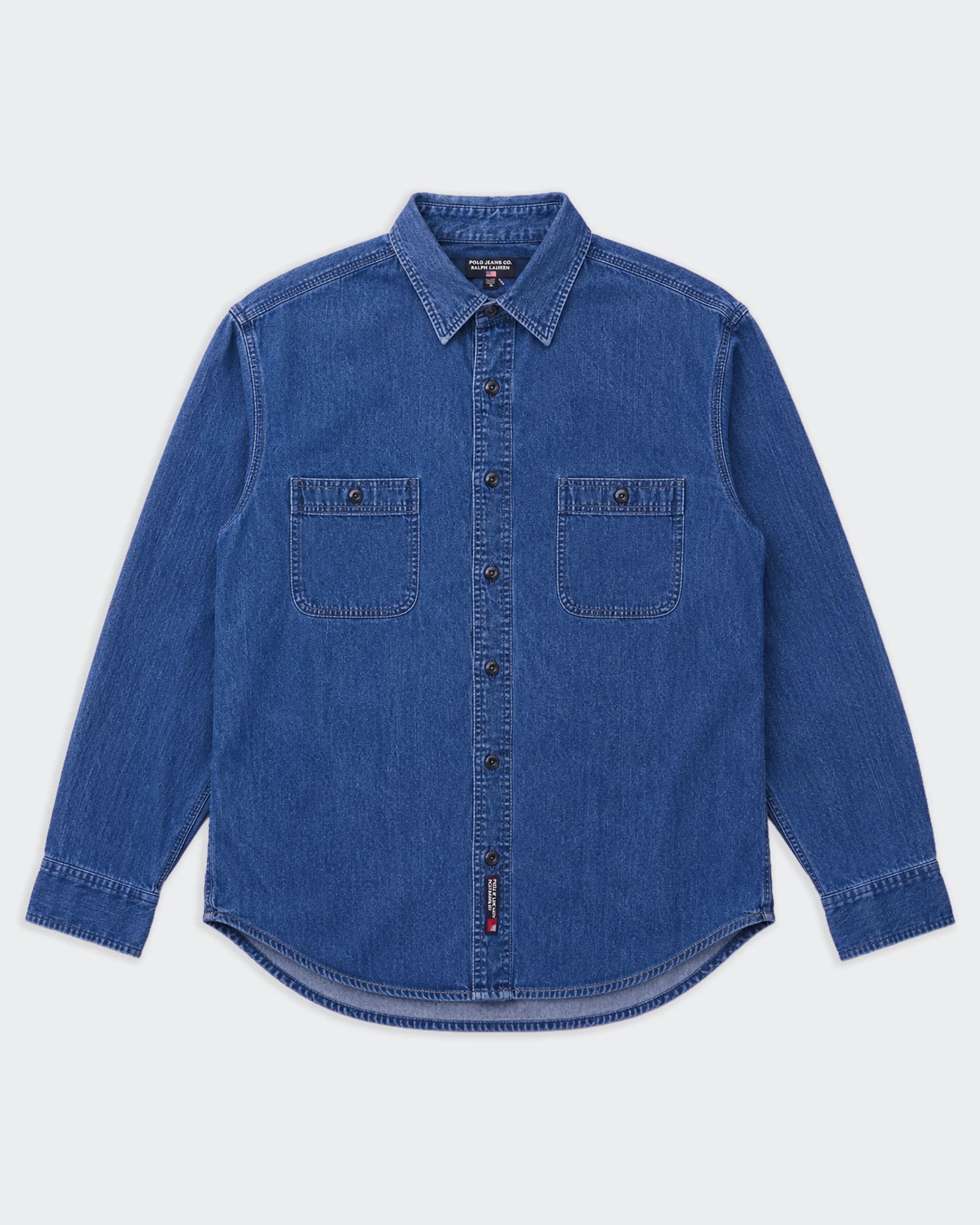 Ralph Lauren Blue Button-up Shirt - L