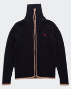 Burberry Black Full-zip Hoodie - M