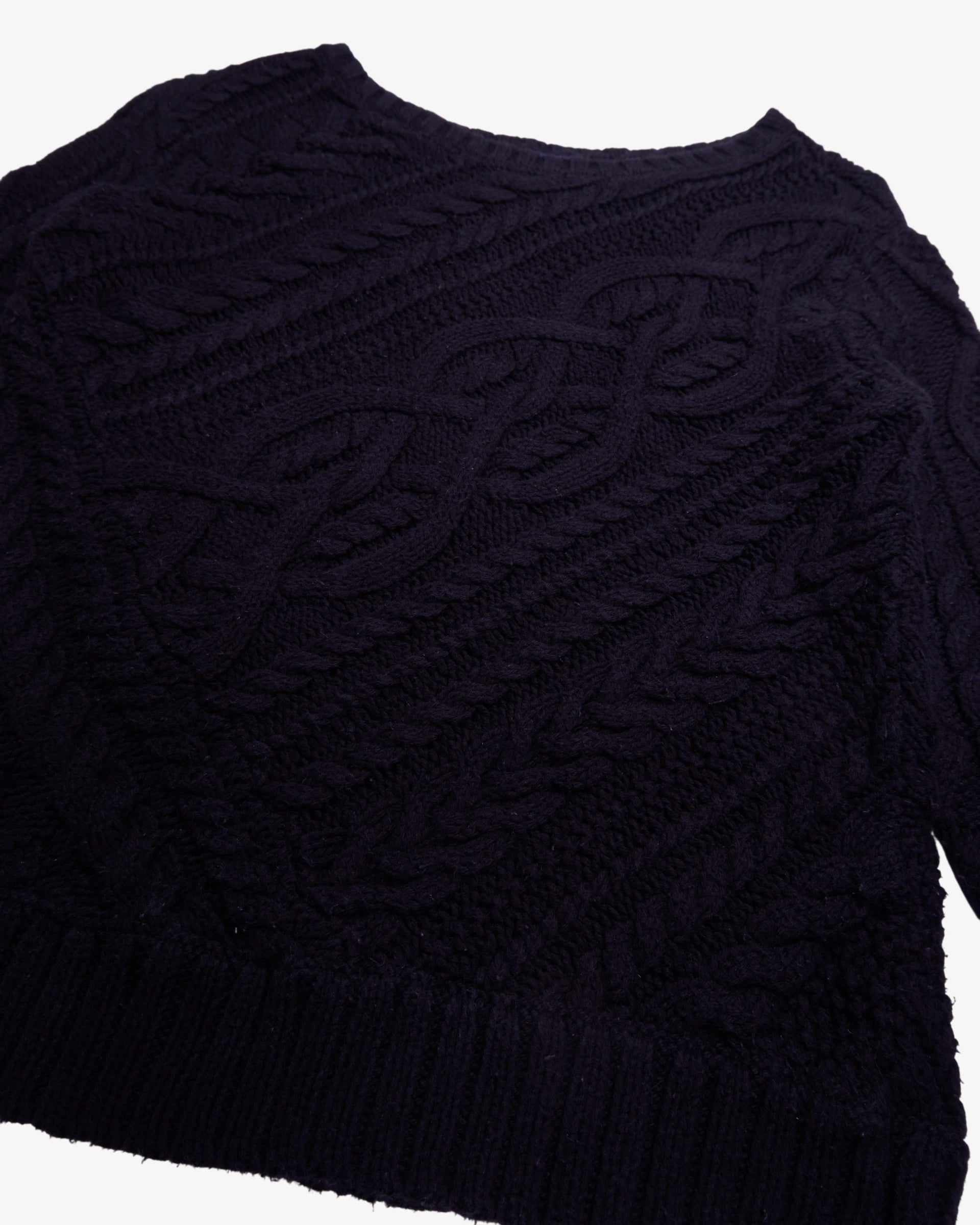 Ralph Lauren Navy Crewneck Jumper - M