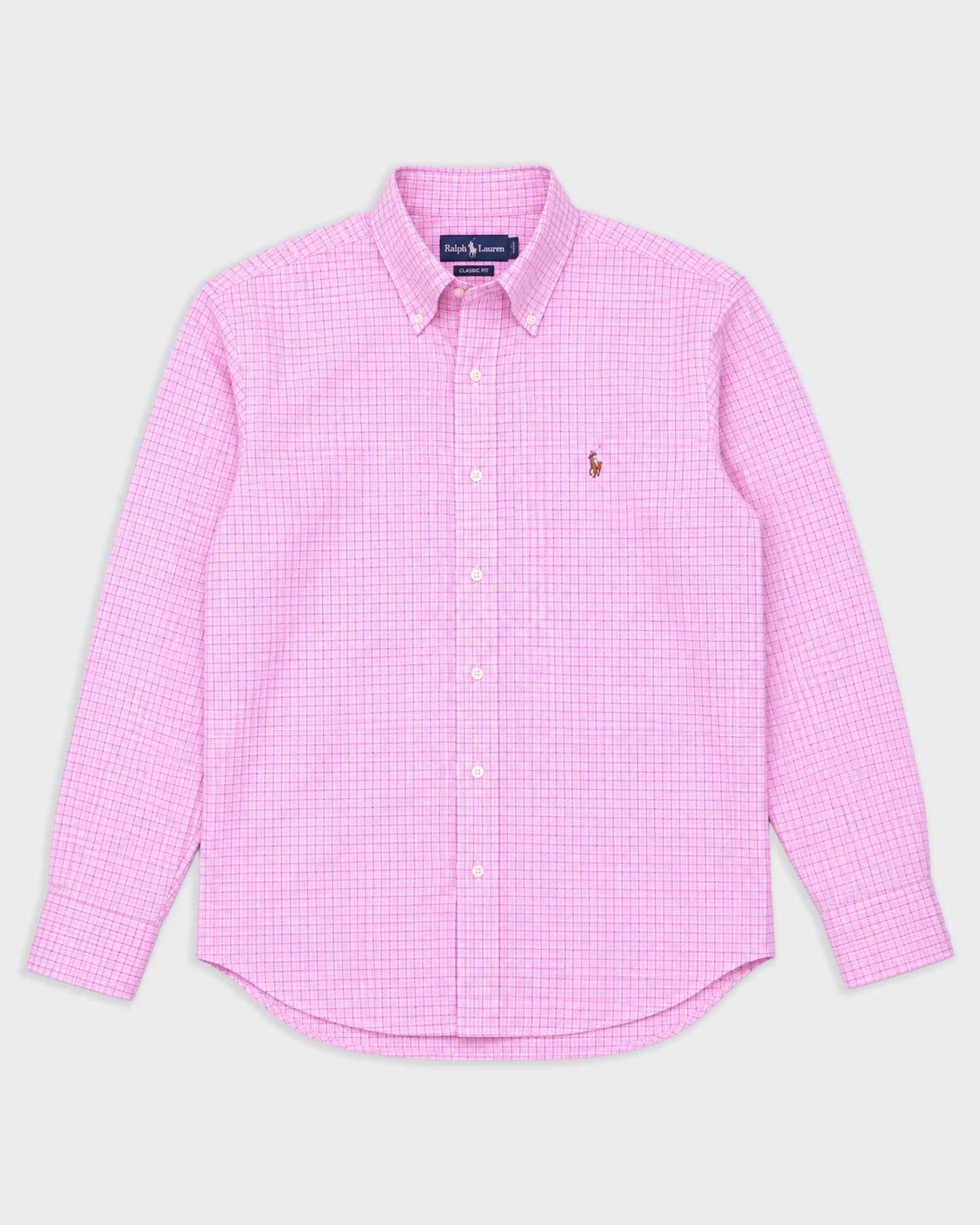 Ralph Lauren Pink Button-down Shirt - XL