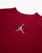 Air Jordan Red Crewneck Sweater - M