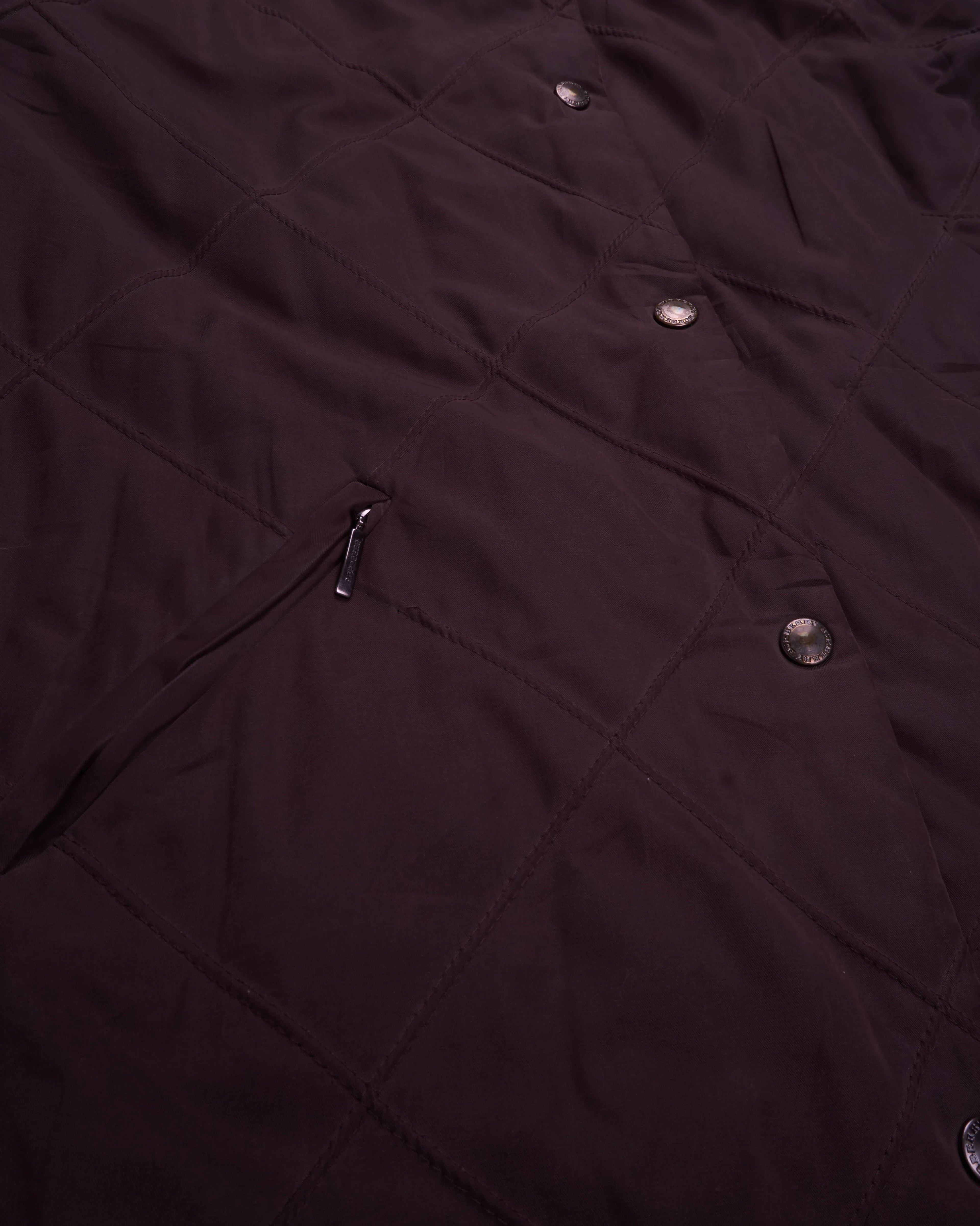 Burberry Brown Quilted Jacket - L