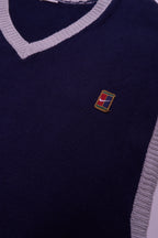 Nike Navy Sleeveless Jumper - L