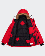 Canada Goose Red Parka Coat - M