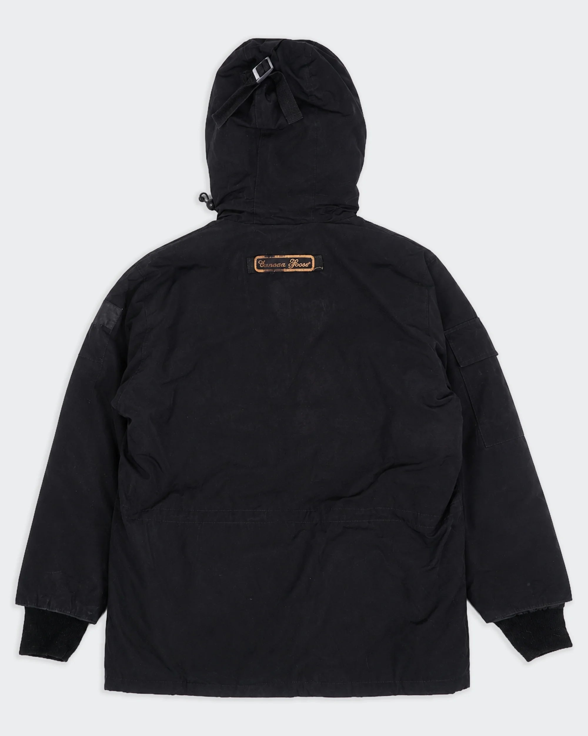 Canada Goose Black Parka Coat - L