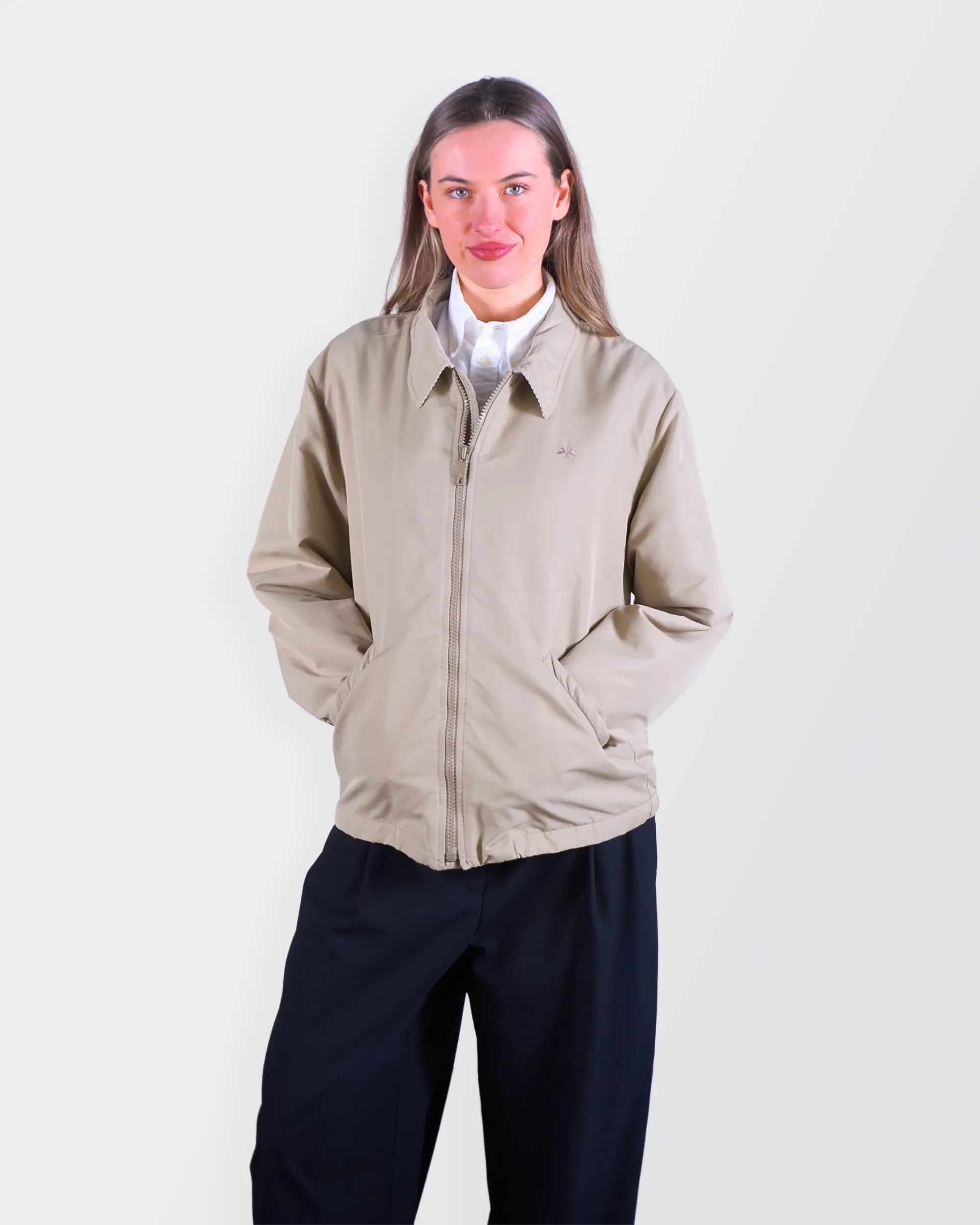 Burberry 2000's Beige Harrington Jacket - M